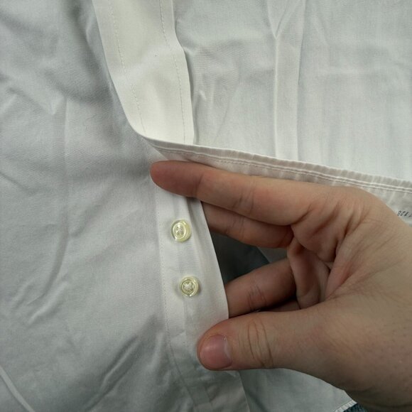 Brooks Brothers Non Iron Button Up Shirt Long Sleeve Men White 15.5 32 Woven ** - Picture 16 of 16